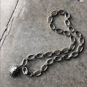 Kendra Scott Athena Necklace - Antique Silver